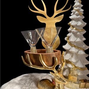 Christmas Martini glasses